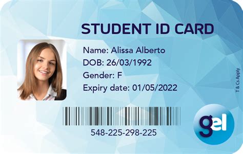 student id card number